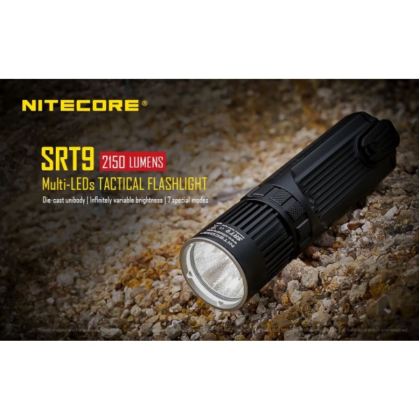 Nitecore SRT9 Lanterna Tactica Multi-Led 2150 lumeni