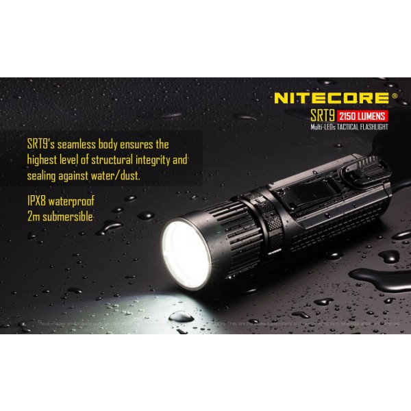 Nitecore SRT9 Lanterna Tactica Multi-Led 2150 lumeni