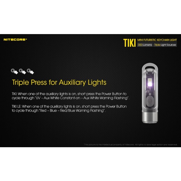 Nitecore TIKI, Lanterna Reincarcabila