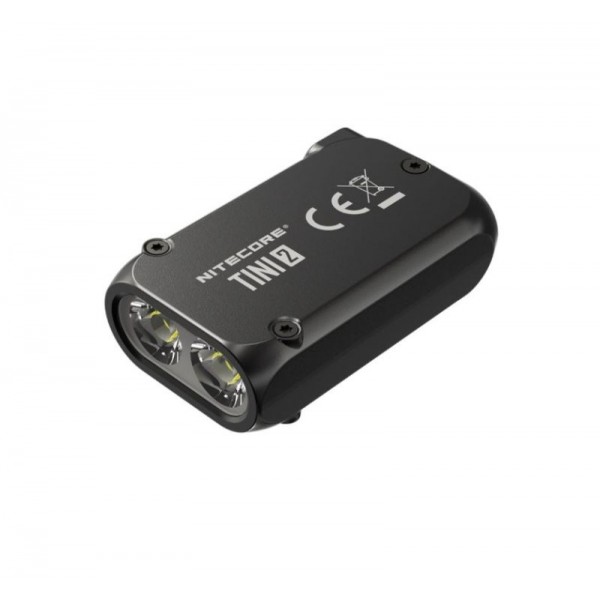 Nitecore TINI2, Lanternă Breloc, Reîncărcabilă USB-C, 500 Lumeni, 89 Metri
