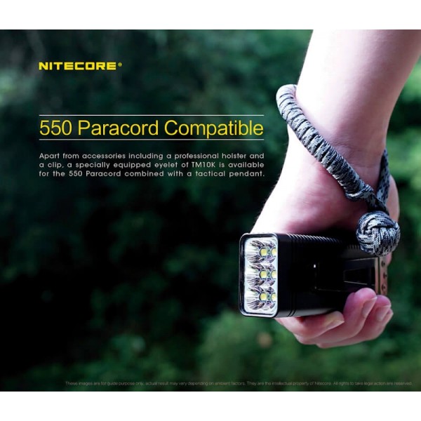 Nitecore TM10K, Lanterna Led 