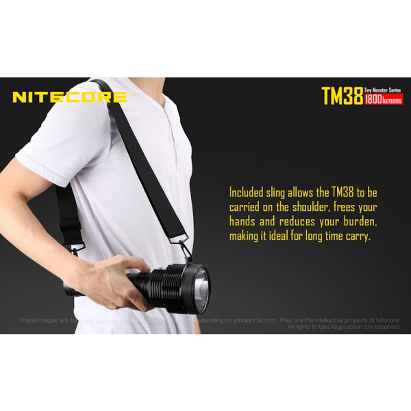 Nitecore TM38, Lanternă Reîncărcabilă