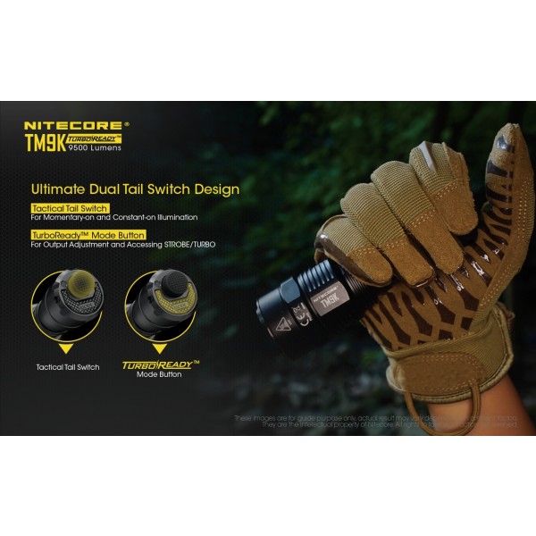 Nitecore TM9K, Lanterna Led 