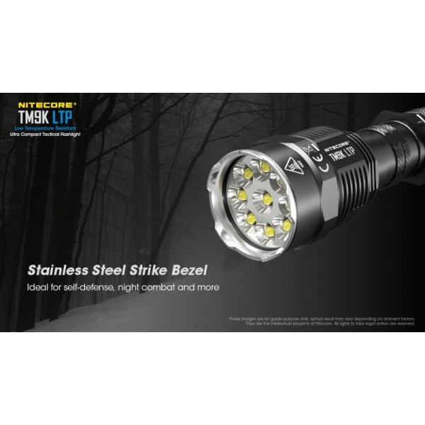 Nitecore TM9K LTP, Lanternă Profesională, Reîncărcabilă USB-C, 9800 Lumeni, 280 Metri 