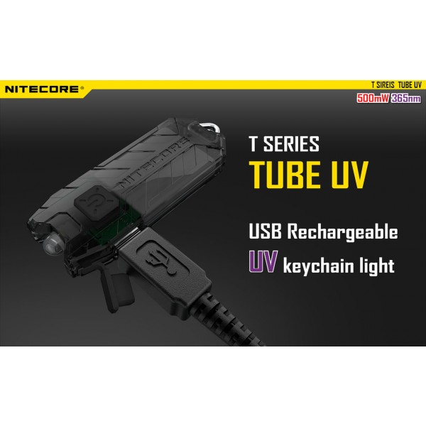 Nitecore Tube UV (Reincarcabila USB) 