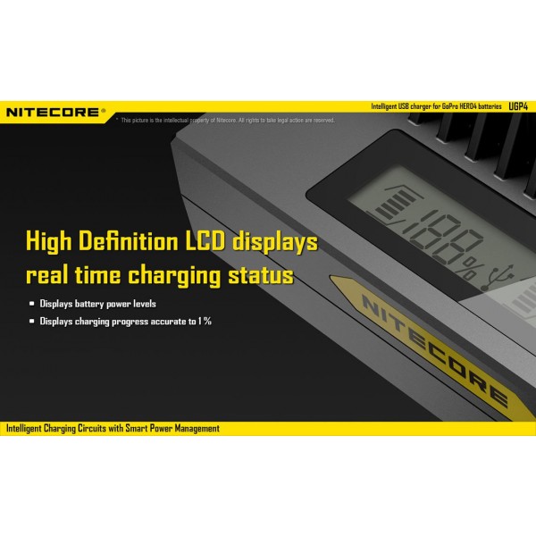 Nitecore UGP4 (Încărcător USB GoPro)