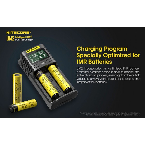 Nitecore UM2, Incarcator USB