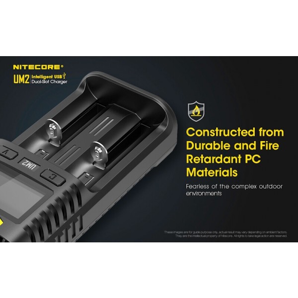 Nitecore UM2, Incarcator USB