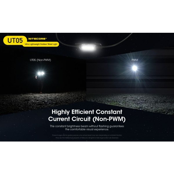 Nitecore UT05, Lanterna Profesionala, 400 Lumeni, 27 Metri