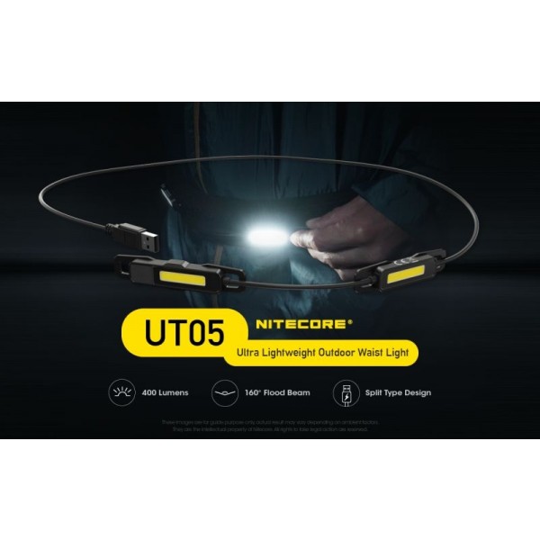 Nitecore UT05, Lanterna Profesionala, 400 Lumeni, 27 Metri