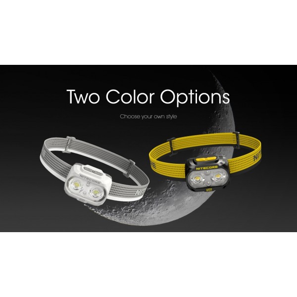 Nitecore UT27 UHE, Lanterna Frontala, Reincarcabila USB-C, 800 Lumeni, 168 Metri www.easylight.ro