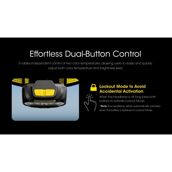 Nitecore UT27 UHE, Lanterna Frontala, Reincarcabila USB-C, 800 Lumeni, 168 Metri www.easylight.ro