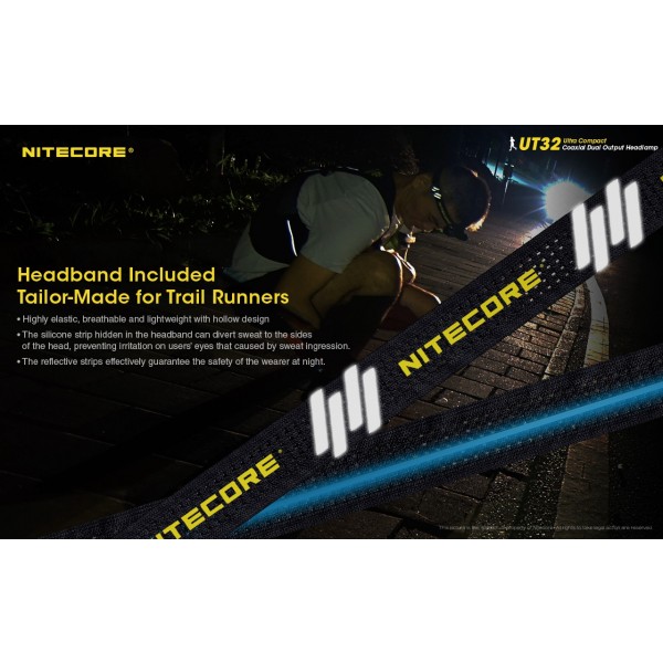 Nitecore UT32, Lanterna Frontala