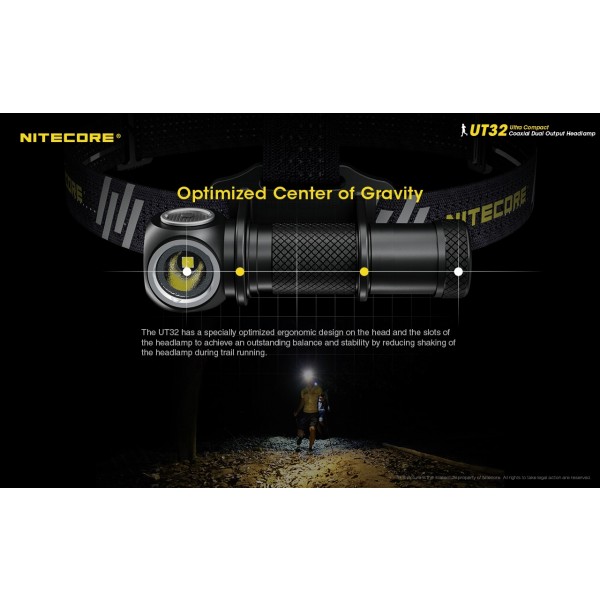 Nitecore UT32, Lanterna Frontala
