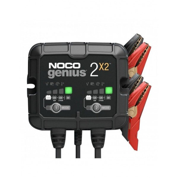 Noco Genius 2X2, Redresor Auto Moto 6V 12V 2X2A