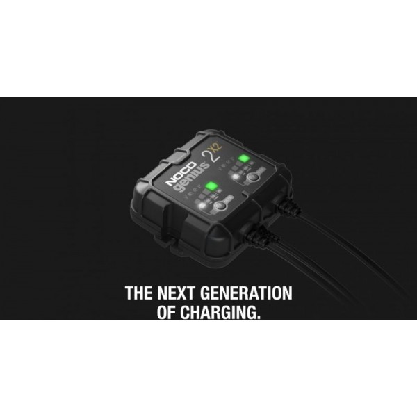 Noco Genius 2X2, Redresor Auto Moto 6V 12V 2X2A