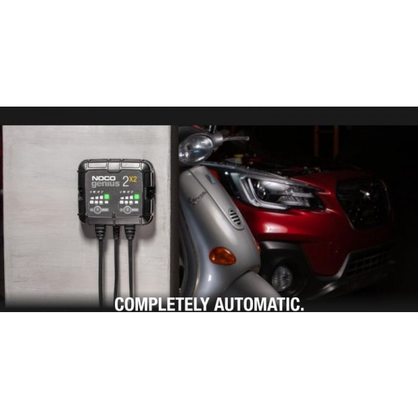 Noco Genius 2X2, Redresor Auto Moto 6V 12V 2X2A