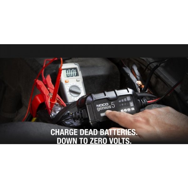Noco Genius 5, Redresor Auto Moto 6V / 12V 5A