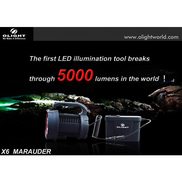 Lanterna LED reincarcabila Olight X6 Marauder