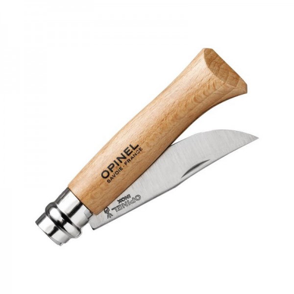 Opinel No.08, Cuțit Briceag sistem deschidere