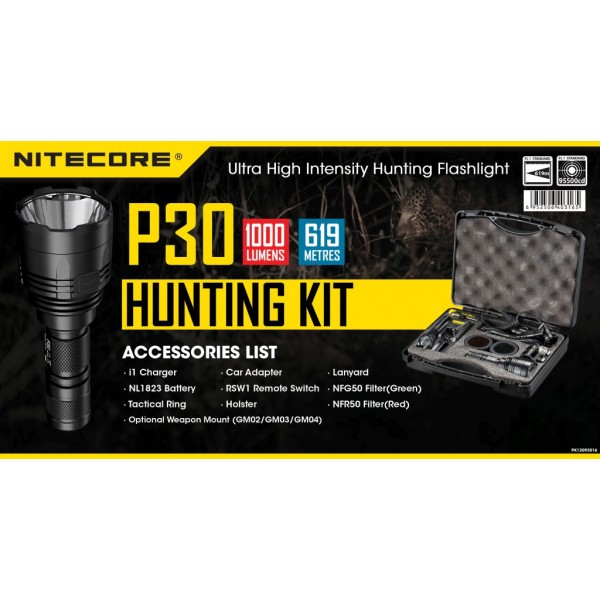 Kit de vanatoare Nitecore P30