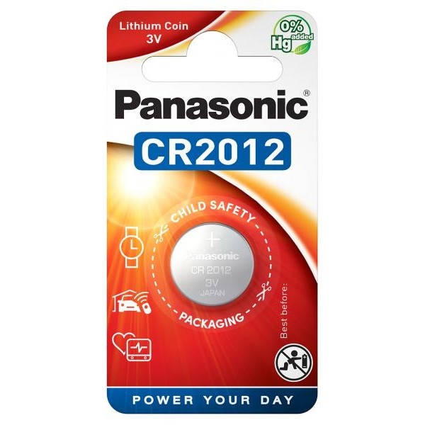Panasonic CR-2012EL, Baterie Litiu CR2012, 3V, Blister 1