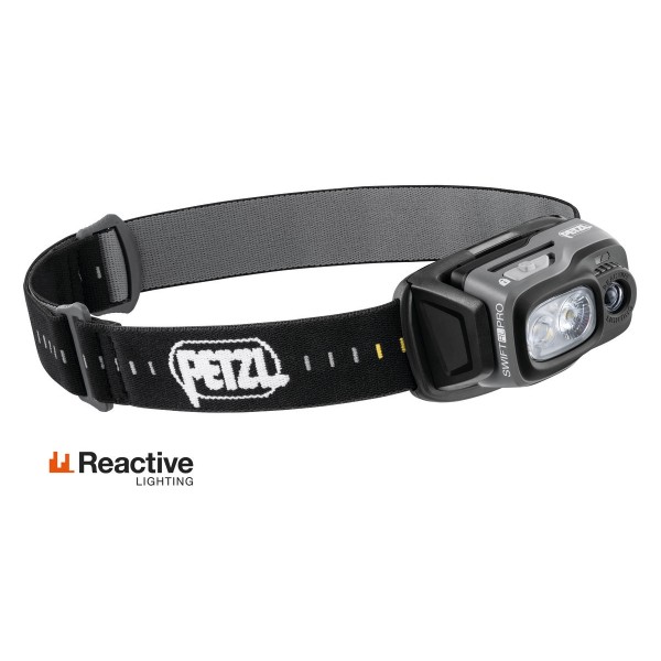 Petzl Swift RL PRO, Lanternă Frontală, Reincarcabila, 900 Lumeni, 150 Metri www.easylight.ro