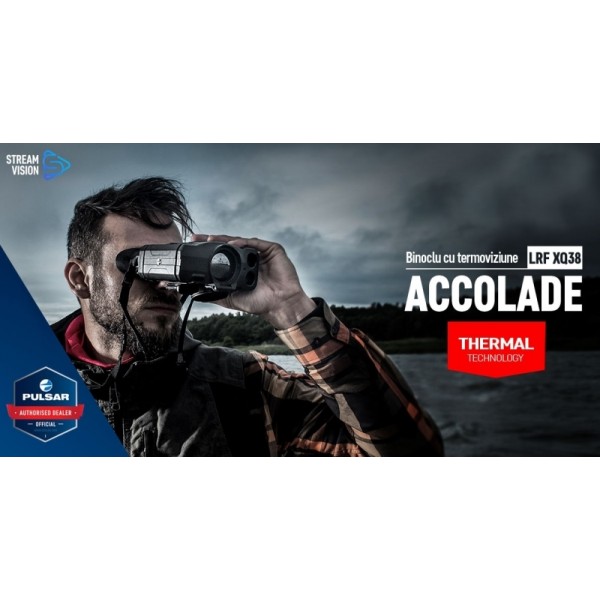 Pulsar Accolade LRF XQ38, Binoclu Cu Termoviziune și Telemetru #