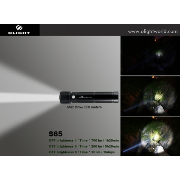 Lanterna LED Olight S65 Baton