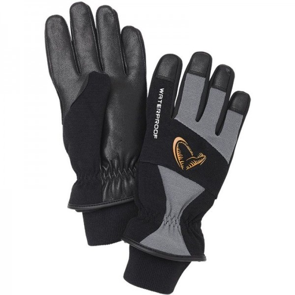 Savage Gear Thermo Pro, Mănuși Culoare Negru/Gri, Mărime M