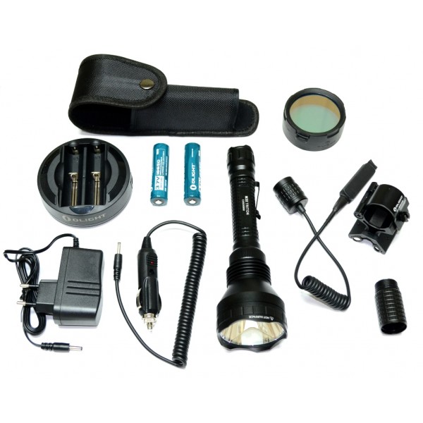 Set de vânătoare Olight V7 cu lanterna Olight M3X Triton 