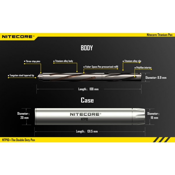 Stilou  Nitecore NTP10
