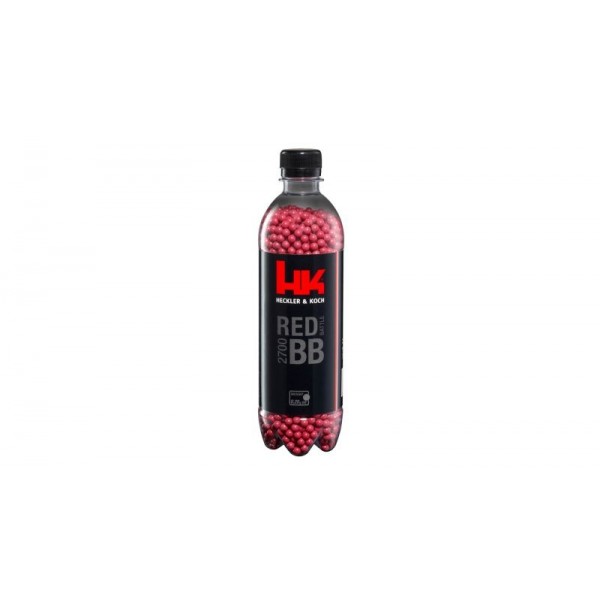 Umarex Heckler & Koch Red Battle BB, Bile Airsoft, 6mm, 0.2g