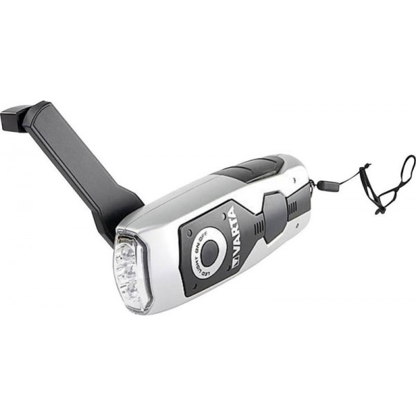 Varta 17680 Dynamo Light, Lanternă 28 Lumeni, 24 Metri