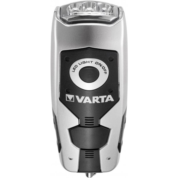 Varta 17680 Dynamo Light, Lanternă 28 Lumeni, 24 Metri