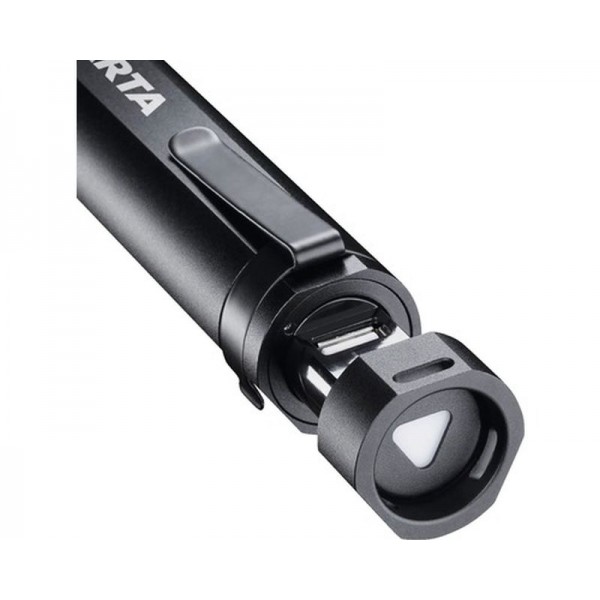 Varta 18900 Night Cutter F20R, Lanternă, Reîncărcabilă USB, 400 Lumeni, 147 Metri