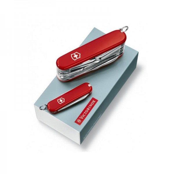 Victorinox Set Duo Swiss Champ, Multi-Tool Roșu