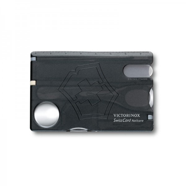 Victorinox SwissCard Nailcare, Card Multi-functional Negru