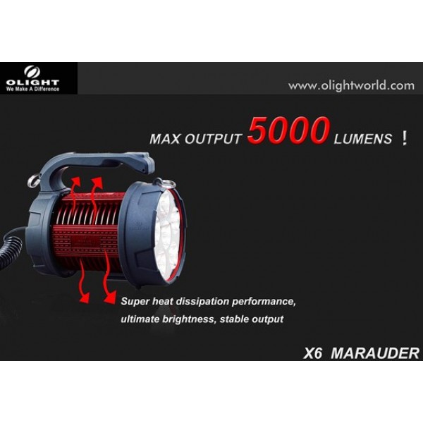 Lanterna LED reincarcabila Olight X6 Marauder